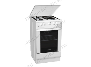 Плита (духовка) Gorenje G465W (164756, P53A2-V3VTD) - Фото